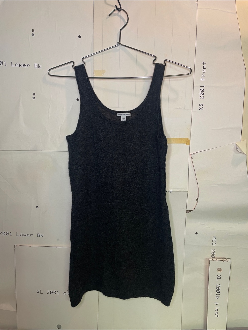 James Perse Charcoal Knit Sweater